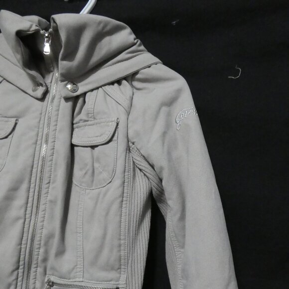GUESS | xs - extra small | Stylish Light Grey Coat - Picture 5 of 16